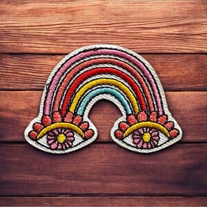 Embroidered Rainbow Patch